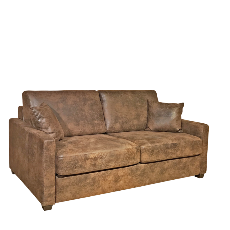 Canapé FIXE 2 places 166 cm – VAL THORENS Canapés fixes meublespin.fr - mobilier et de décoration de style montagne ou chalet- meubles en pin, mobilier en bois massif de qualité, canapés convertibles - https://meublespin.fr