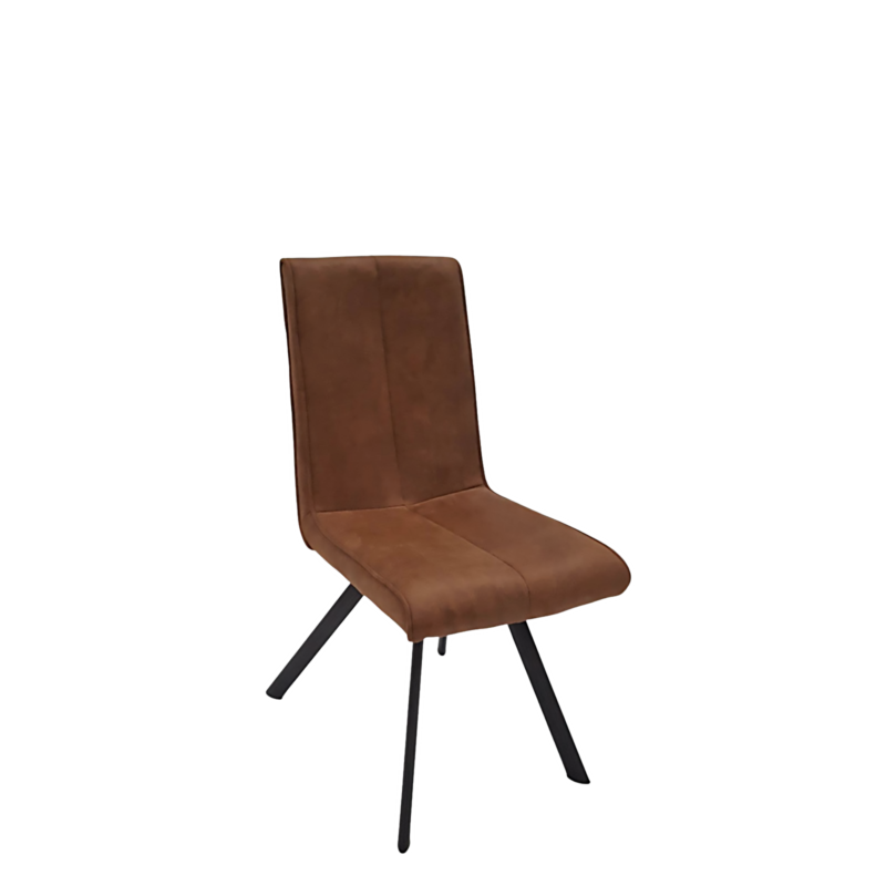 Lot: 2 Chaises Design marron: Courchevel Chaises en pin massif & chaises design meublespin.fr - mobilier et de décoration de style montagne ou chalet- meubles en pin, mobilier en bois massif de qualité, canapés convertibles - https://meublespin.fr