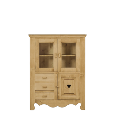 Bahut Chamonix 3Portes + 3Tiroirs en Pin Massif Chamonix meublespin.fr - mobilier et de décoration de style montagne ou chalet- meubles en pin, mobilier en bois massif de qualité, canapés convertibles - https://meublespin.fr