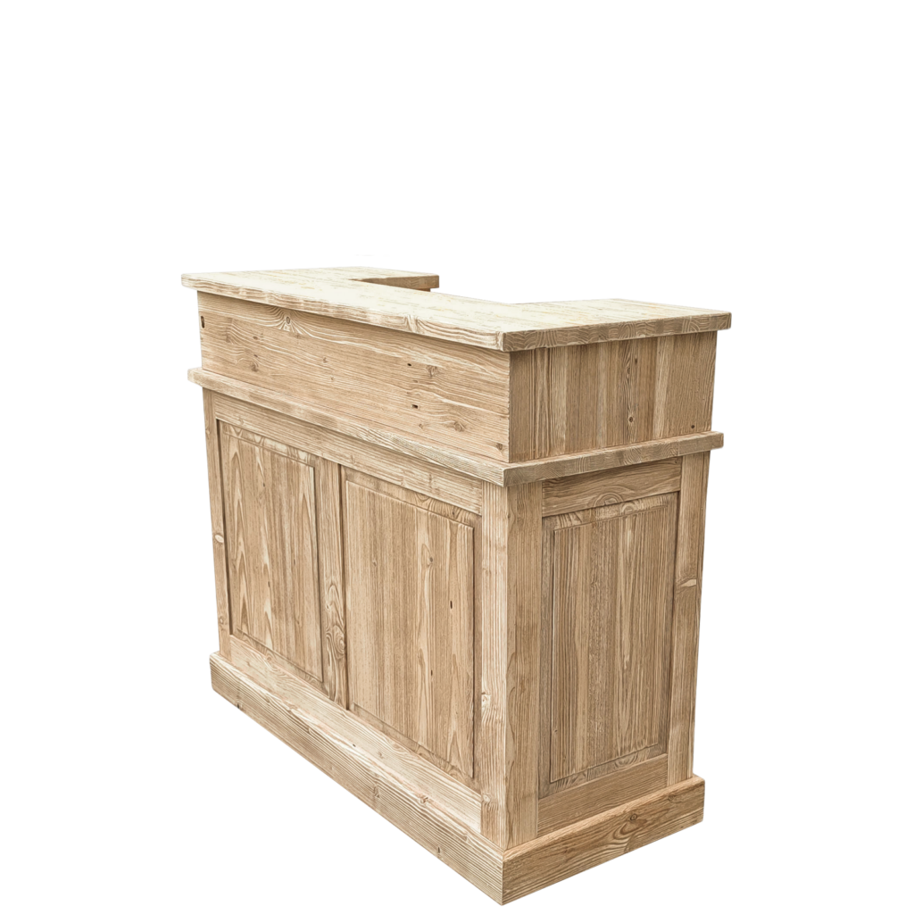 Bar en Bois Recyclé | Livraison Rapide | meublespin.fr