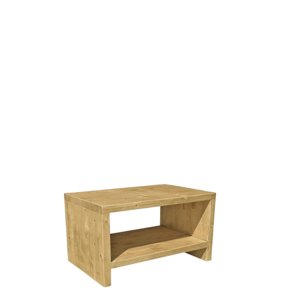 Table Basse Cube PM en Pin Massif 70 x 45 cm Les tables basses meublespin.fr - vente de mobilier et de décoration de style montagne ou chalet- vente de meubles en pin et canapés convertibles - https://meublespin.fr