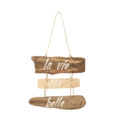 Décoration guirlande – La vie est belle Cadres et déco meublespin.fr - mobilier et de décoration de style montagne ou chalet- meubles en pin, mobilier en bois massif de qualité, canapés convertibles - https://meublespin.fr