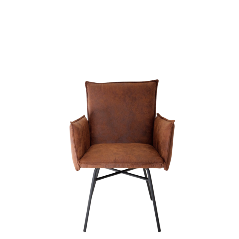 Lot: 2 Chaises Design Marron: Hugo Chaises en pin massif & chaises design meublespin.fr - mobilier et de décoration de style montagne ou chalet- meubles en pin, mobilier en bois massif de qualité, canapés convertibles - https://meublespin.fr