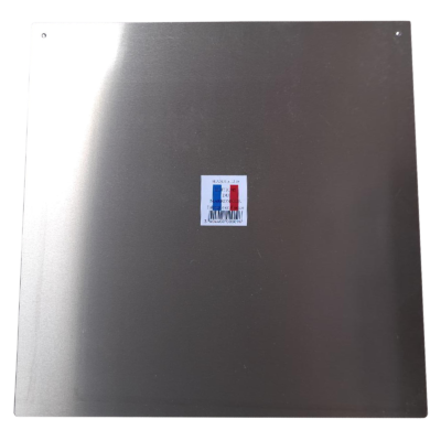 Plaque métal – Bienvenue à la montagne – masque de ski – 29 x 29 cm Cadres et déco meublespin.fr - mobilier et de décoration de style montagne ou chalet- meubles en pin, mobilier en bois massif de qualité, canapés convertibles - https://meublespin.fr