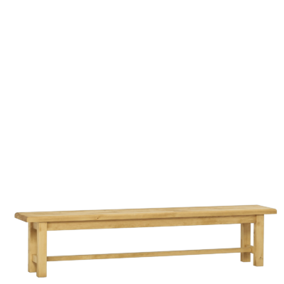 Banc de cuisine en pin massif Chamonix 200 cm Chamonix meublespin.fr - mobilier et de décoration de style montagne ou chalet- meubles en pin, mobilier en bois massif de qualité, canapés convertibles - https://meublespin.fr