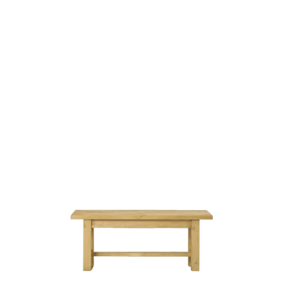 Banc de cuisine en pin massif Chamonix 110 cm Chamonix meublespin.fr - mobilier et de décoration de style montagne ou chalet- meubles en pin, mobilier en bois massif de qualité, canapés convertibles - https://meublespin.fr