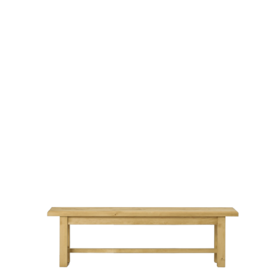Banc de cuisine en pin massif Chamonix 160 cm Chamonix meublespin.fr - mobilier et de décoration de style montagne ou chalet- meubles en pin, mobilier en bois massif de qualité, canapés convertibles - https://meublespin.fr