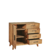 Buffet Bas 1 Porte + 4 Tiroirs en Pin Massif – Avignon Buffets & bahuts en bois massif meublespin.fr - vente de mobilier et de décoration de style montagne ou chalet- vente de meubles en pin et canapés convertibles - https://meublespin.fr