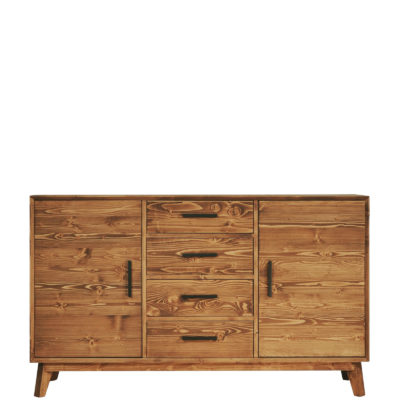 Buffet Bas 2 Portes 4 Tiroirs en Pin Massif – Avignon Buffets & bahuts en bois massif meublespin.fr - mobilier et de décoration de style montagne ou chalet- meubles en pin, mobilier en bois massif de qualité, canapés convertibles - https://meublespin.fr