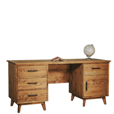 Bureau ministre en Pin Massif – Avignon Bureaux en pin massif meublespin.fr - mobilier et de décoration de style montagne ou chalet- meubles en pin, mobilier en bois massif de qualité, canapés convertibles - https://meublespin.fr