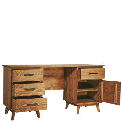 Bureau ministre en Pin Massif – Avignon Bureaux en pin massif meublespin.fr - mobilier et de décoration de style montagne ou chalet- meubles en pin, mobilier en bois massif de qualité, canapés convertibles - https://meublespin.fr