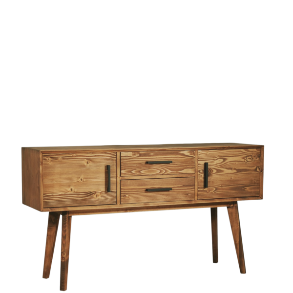 Console 2 portes, 2 tiroirs en Pin Massif – Avignon Consoles meublespin.fr - vente de mobilier et de décoration de style montagne ou chalet- vente de meubles en pin et canapés convertibles - https://meublespin.fr