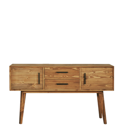 Console 2 portes, 2 tiroirs en Pin Massif – Avignon Consoles meublespin.fr - mobilier et de décoration de style montagne ou chalet- meubles en pin, mobilier en bois massif de qualité, canapés convertibles - https://meublespin.fr