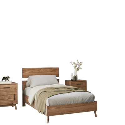 Lit en pin massif 90 x 190 cm pied bas – Avignon Avignon meublespin.fr - mobilier et de décoration de style montagne ou chalet- meubles en pin, mobilier en bois massif de qualité, canapés convertibles - https://meublespin.fr