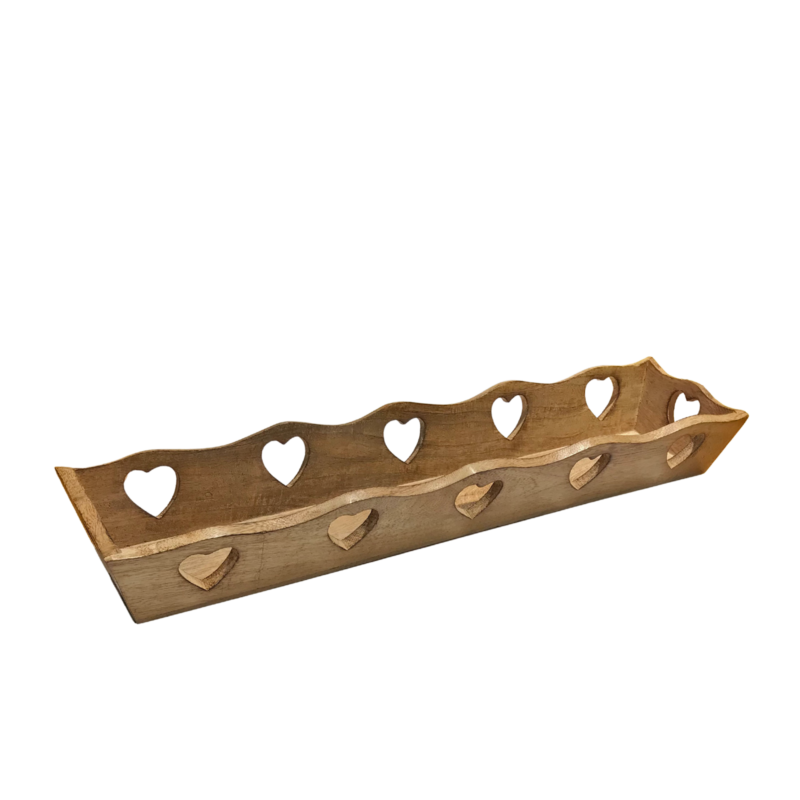 Panière à pain Découpée 54 cm – Coeurs Objets à poser meublespin.fr - mobilier et de décoration de style montagne ou chalet- meubles en pin, mobilier en bois massif de qualité, canapés convertibles - https://meublespin.fr