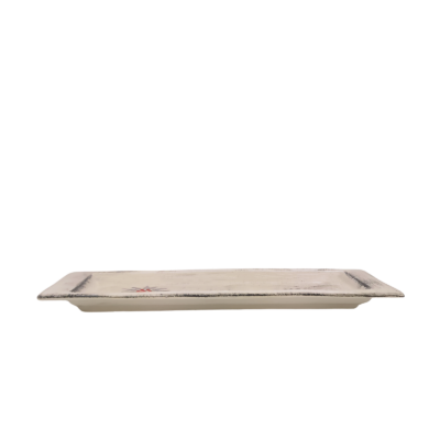 Repose Cuillère Edelweiss Cérusé Blanc Vaisselle Edelweiss meublespin.fr - mobilier et de décoration de style montagne ou chalet- meubles en pin, mobilier en bois massif de qualité, canapés convertibles - https://meublespin.fr