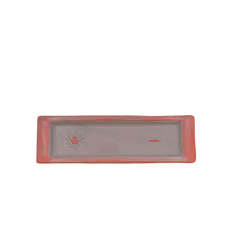 Repose Cuillère Edelweiss Cérusé Gris Vaisselle Edelweiss meublespin.fr - mobilier et de décoration de style montagne ou chalet- meubles en pin, mobilier en bois massif de qualité, canapés convertibles - https://meublespin.fr