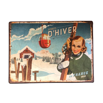 Tapis de Sol – Sports d&rsquo;Hiver 1951 Tapis meublespin.fr - mobilier et de décoration de style montagne ou chalet- meubles en pin, mobilier en bois massif de qualité, canapés convertibles - https://meublespin.fr