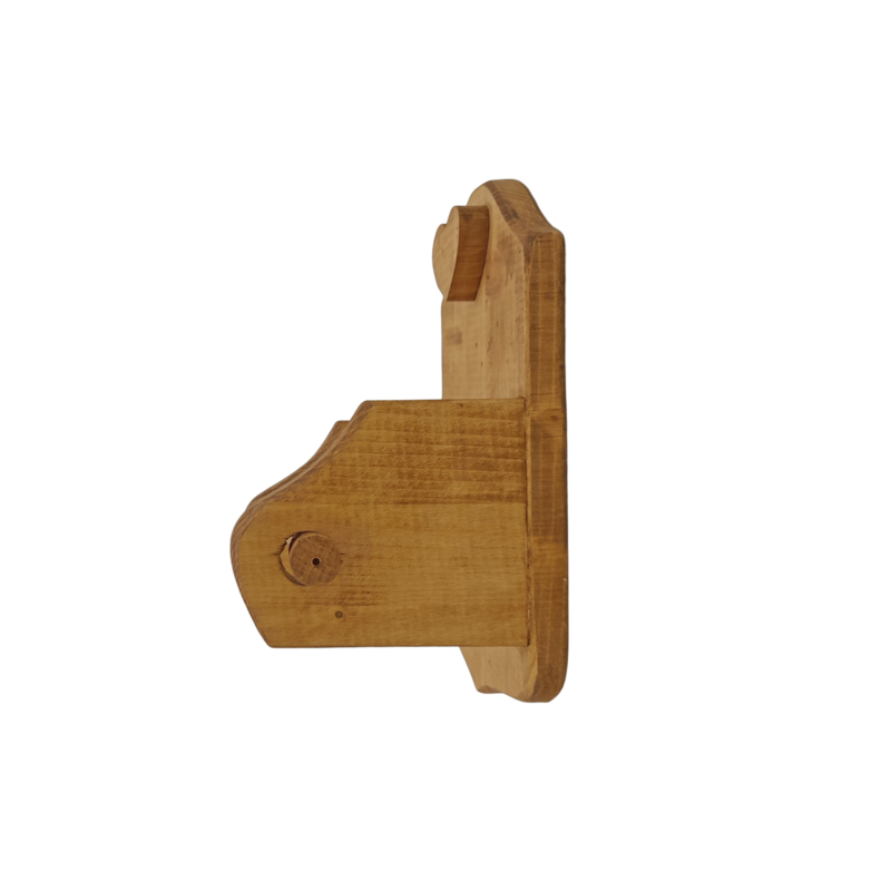 DEVIDOIR PAPIER WC COEUR Patères et crochets meublespin.fr - mobilier et de décoration de style montagne ou chalet- meubles en pin, mobilier en bois massif de qualité, canapés convertibles - https://meublespin.fr
