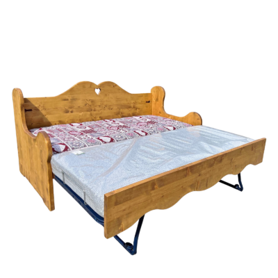 Canapé Montagne Gigogne en Pin Massif (Fabrication Française) –  Archamps Envers Canapés Gigognes en Bois Massif meublespin.fr - mobilier et de décoration de style montagne ou chalet- meubles en pin, mobilier en bois massif de qualité, canapés convertibles - https://meublespin.fr