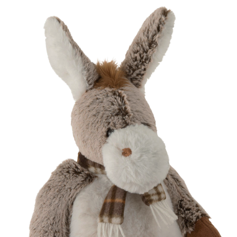 Âne Echarpe en peluche Peluches meublespin.fr - mobilier et de décoration de style montagne ou chalet- meubles en pin, mobilier en bois massif de qualité, canapés convertibles - https://meublespin.fr