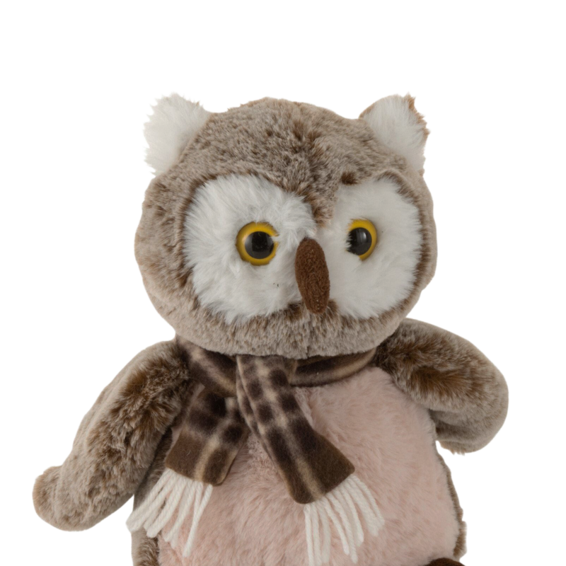 Chouette Echarpe en peluche Peluches meublespin.fr - mobilier et de décoration de style montagne ou chalet- meubles en pin, mobilier en bois massif de qualité, canapés convertibles - https://meublespin.fr