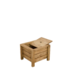Pouf coffre en Pin Brossé Montana Montana meublespin.fr - vente de mobilier et de décoration de style montagne ou chalet- vente de meubles en pin et canapés convertibles - https://meublespin.fr