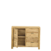 Buffet Bas 1 Porte et 2 Tiroirs en Pin Brossé Montana 110 cm Buffets & bahuts en bois massif meublespin.fr - mobilier et de décoration de style montagne ou chalet- meubles en pin, mobilier en bois massif de qualité, canapés convertibles - https://meublespin.fr