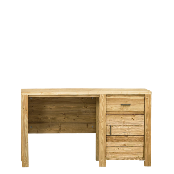 Bureau Montana en Pin Massif 120 cm Bureaux en pin massif meublespin.fr - vente de mobilier et de décoration de style montagne ou chalet- vente de meubles en pin et canapés convertibles - https://meublespin.fr