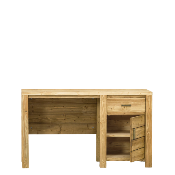 Bureau Montana en Pin Massif 120 cm Bureaux en pin massif meublespin.fr - vente de mobilier et de décoration de style montagne ou chalet- vente de meubles en pin et canapés convertibles - https://meublespin.fr