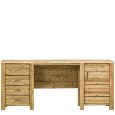 Bureau Montana en Pin Massif 160 cm Bureaux en pin massif meublespin.fr - mobilier et de décoration de style montagne ou chalet- meubles en pin, mobilier en bois massif de qualité, canapés convertibles - https://meublespin.fr