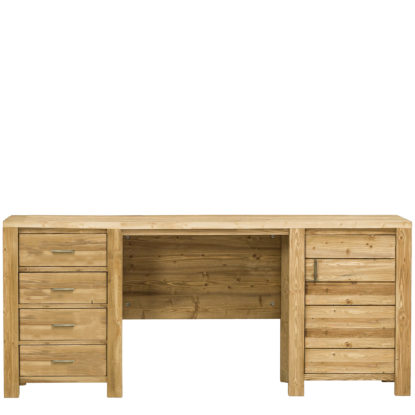 Bureau Montana en Pin Massif 160 cm Bureaux en pin massif meublespin.fr - vente de mobilier et de décoration de style montagne ou chalet- vente de meubles en pin et canapés convertibles - https://meublespin.fr