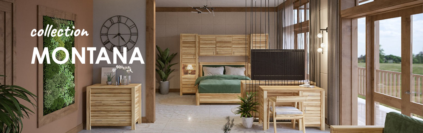 La collection de meubles en pin montana - La touche nature et chaleureuse du bois, alliée au style scandinave.