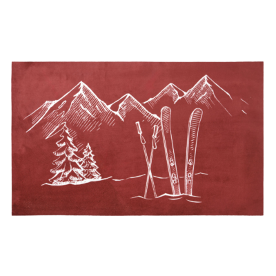 Tapis de Sol – Bessans – Ski et montagne Tapis meublespin.fr - mobilier et de décoration de style montagne ou chalet- meubles en pin, mobilier en bois massif de qualité, canapés convertibles - https://meublespin.fr