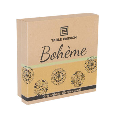 Coffret de 4 bols petit déjeuner Bohème 12 cm - meublespin.fr - Vaisselle Bohème Coffret de 4 bols petit déjeuner Bohème 12 cm Vaisselle Bohème meublespin.fr - mobilier et de décoration de style montagne ou chalet- meubles en pin, mobilier en bois massif de qualité, canapés convertibles - https://meublespin.fr