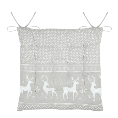 Galette de Chaise: Arbin gris cerf 38 x 38 cm Galettes de Chaises meublespin.fr - mobilier et de décoration de style montagne ou chalet- meubles en pin, mobilier en bois massif de qualité, canapés convertibles - https://meublespin.fr