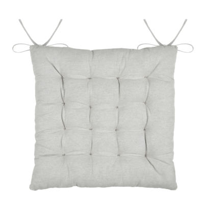 Galette de Chaise: Arbin gris cerf 38 x 38 cm Galettes de Chaises meublespin.fr - mobilier et de décoration de style montagne ou chalet- meubles en pin, mobilier en bois massif de qualité, canapés convertibles - https://meublespin.fr