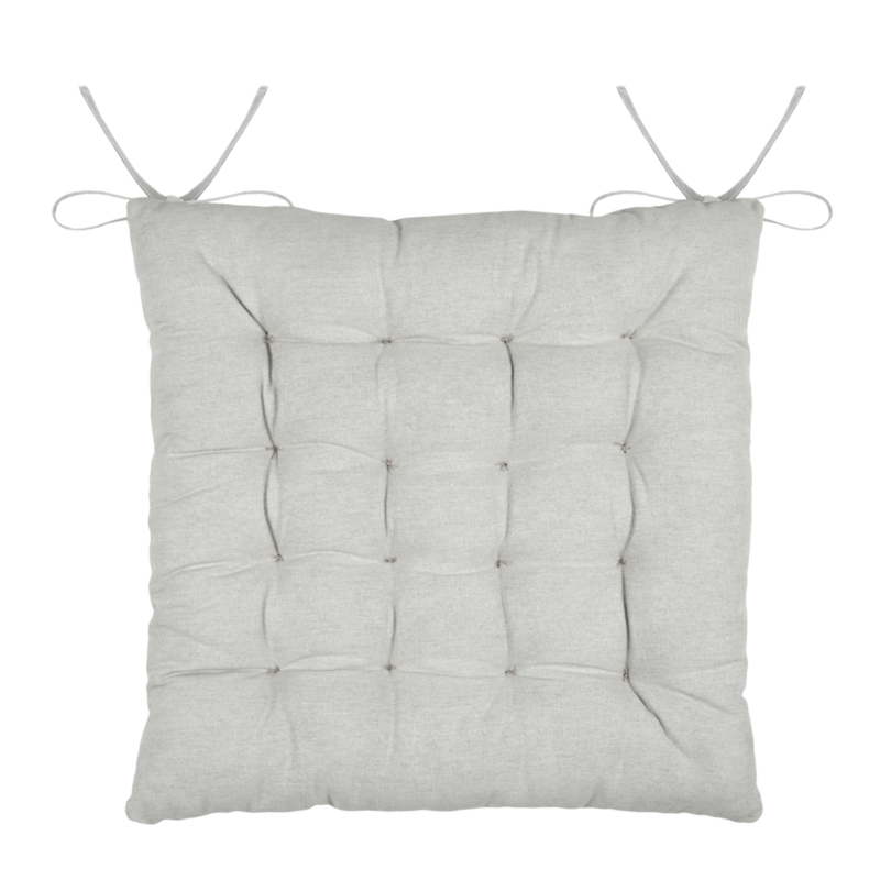 Galette de Chaise: Arbin gris coeur 38 x 38 cm Galettes de Chaises meublespin.fr - mobilier et de décoration de style montagne ou chalet- meubles en pin, mobilier en bois massif de qualité, canapés convertibles - https://meublespin.fr