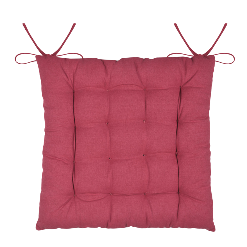 Galette de Chaise: Arbin rouge cerf 38 x 38 cm Galettes de Chaises meublespin.fr - mobilier et de décoration de style montagne ou chalet- meubles en pin, mobilier en bois massif de qualité, canapés convertibles - https://meublespin.fr