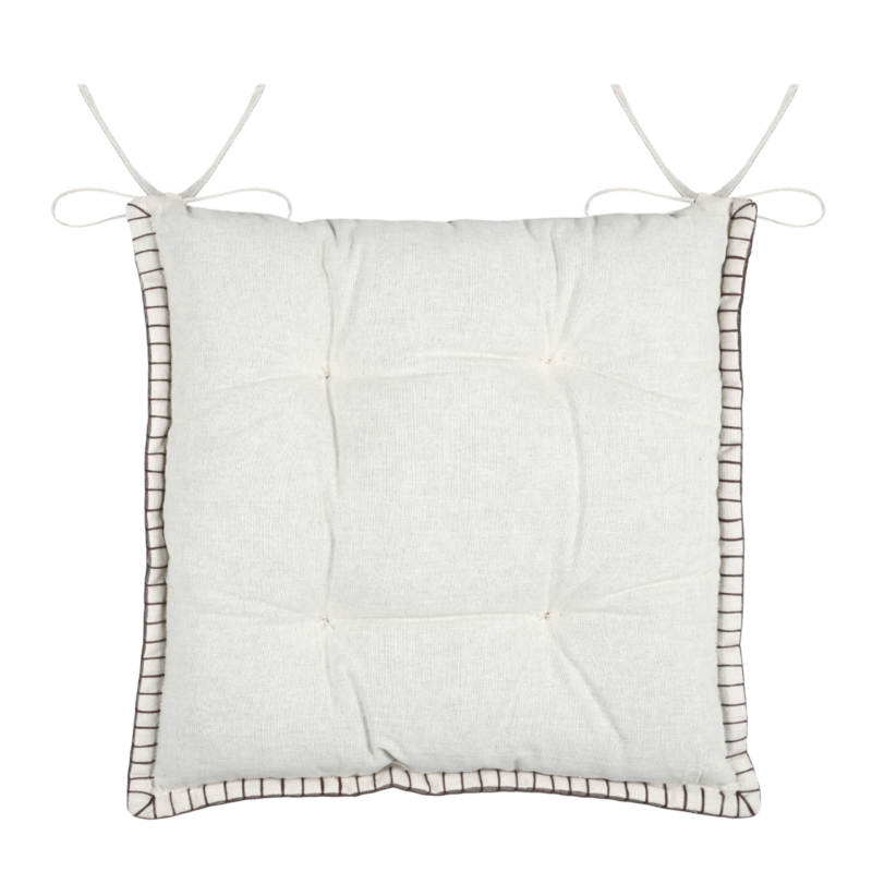 Galette de Chaise: Landry naturelle 38 x 38 cm Galettes de Chaises meublespin.fr - mobilier et de décoration de style montagne ou chalet- meubles en pin, mobilier en bois massif de qualité, canapés convertibles - https://meublespin.fr