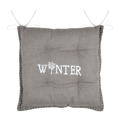 Galette de Chaise: Landry taupe 38 x 38 cm Galettes de Chaises meublespin.fr - mobilier et de décoration de style montagne ou chalet- meubles en pin, mobilier en bois massif de qualité, canapés convertibles - https://meublespin.fr