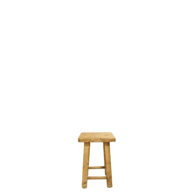 Tabouret Carré en pin massif Bancs & Tabourets meublespin.fr - mobilier et de décoration de style montagne ou chalet- meubles en pin, mobilier en bois massif de qualité, canapés convertibles - https://meublespin.fr