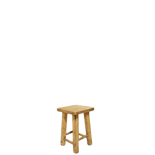 Tabouret carré en pin massif Bancs & Tabourets meublespin.fr - vente de mobilier et de décoration de style montagne ou chalet- vente de meubles en pin et canapés convertibles - https://meublespin.fr