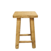 Tabouret carré en pin massif Bancs & Tabourets meublespin.fr - vente de mobilier et de décoration de style montagne ou chalet- vente de meubles en pin et canapés convertibles - https://meublespin.fr