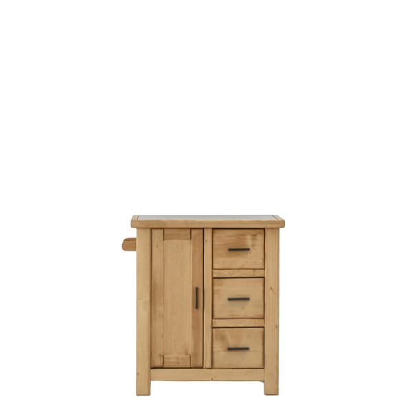 Billot contemporain simple face en pin Massif Morzine 74 cm Billots et îlots meublespin.fr - vente de mobilier et de décoration de style montagne ou chalet- vente de meubles en pin et canapés convertibles - https://meublespin.fr