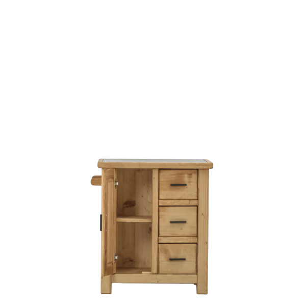 Billot contemporain simple face en pin Massif Morzine 74 cm Billots et îlots en bois meublespin.fr - vente de mobilier et de décoration de style montagne ou chalet- vente de meubles en pin et canapés convertibles - https://meublespin.fr