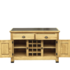Grand billot de boucher double face en pin Massif Morzine 134 cm Billots et îlots en Bois Massif meublespin.fr - mobilier et de décoration de style montagne ou chalet- meubles en pin, mobilier en bois massif de qualité, canapés convertibles - https://meublespin.fr