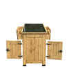 Grand billot de boucher double face en pin Massif Morzine 134 cm Billots et îlots en Bois Massif meublespin.fr - mobilier et de décoration de style montagne ou chalet- meubles en pin, mobilier en bois massif de qualité, canapés convertibles - https://meublespin.fr