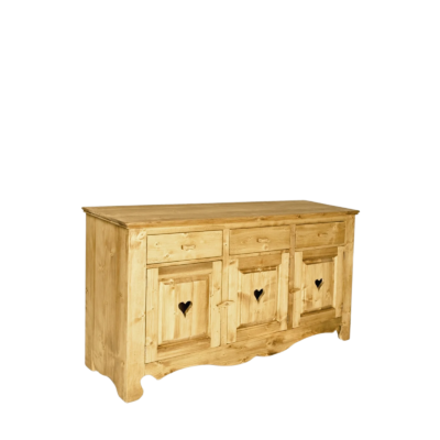 Buffet Bas Chamonix 3 Portes + 3 Tiroirs « Exclusivité WEB » Buffets & bahuts en bois massif meublespin.fr - mobilier et de décoration de style montagne ou chalet- meubles en pin, mobilier en bois massif de qualité, canapés convertibles - https://meublespin.fr