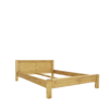 Lit en Pin Massif pied bas 180 x 200 cm – Morzine Morzine meublespin.fr - mobilier et de décoration de style montagne ou chalet- meubles en pin, mobilier en bois massif de qualité, canapés convertibles - https://meublespin.fr